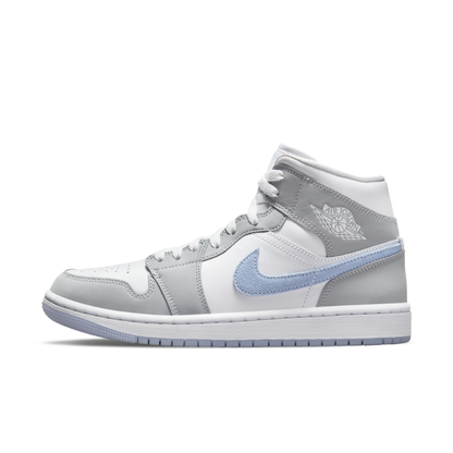 Air Jordan 1 Mid Wolf Gray Aluminum (Women's)
