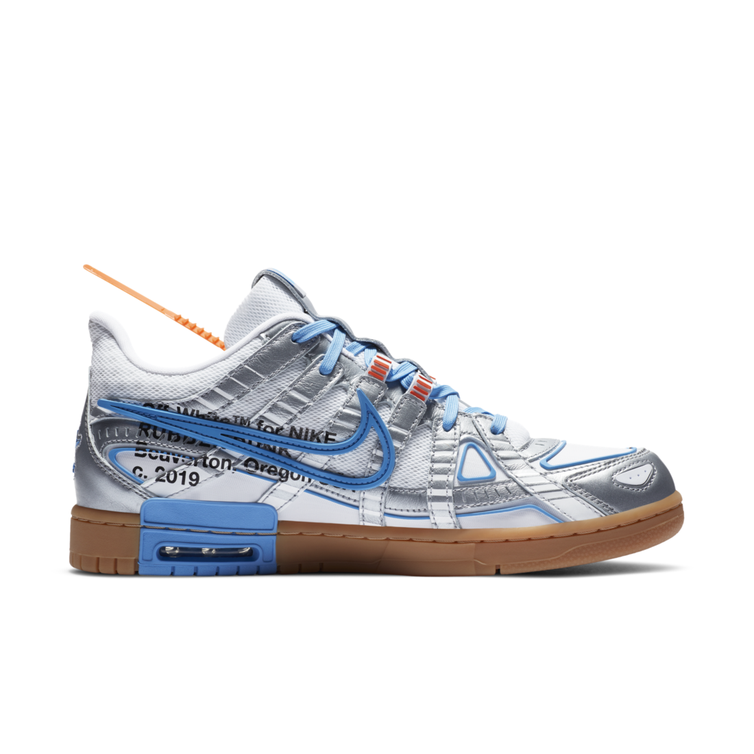 Nike Air Rubber Dunk Off-White UNC