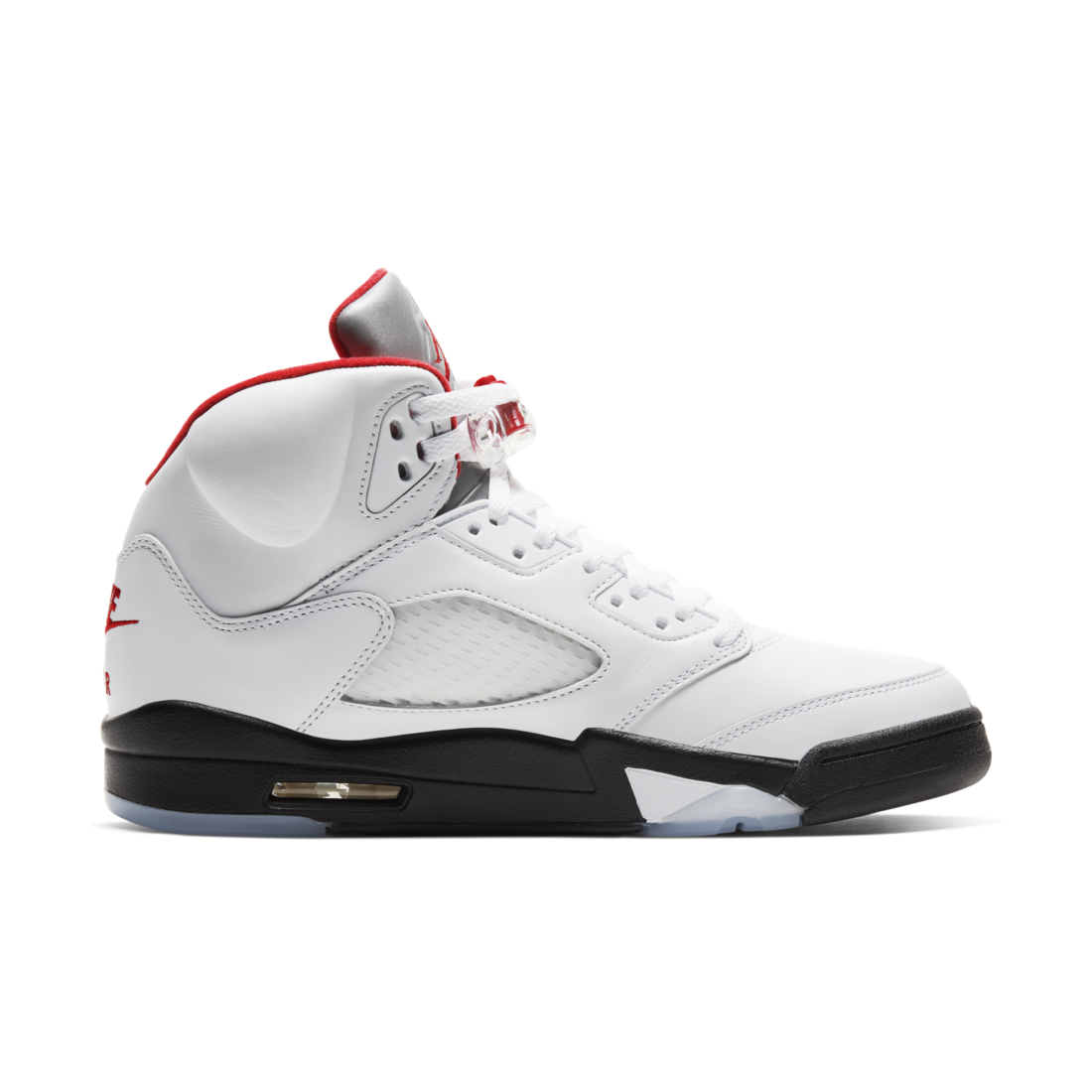 Jordan 5 Retro Fire Red Silver Tongue (2020)