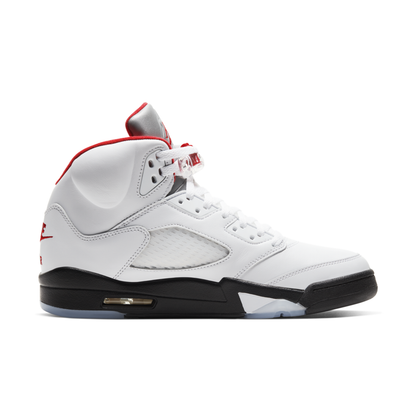 Jordan 5 Retro Fire Red Silver Tongue (2020)