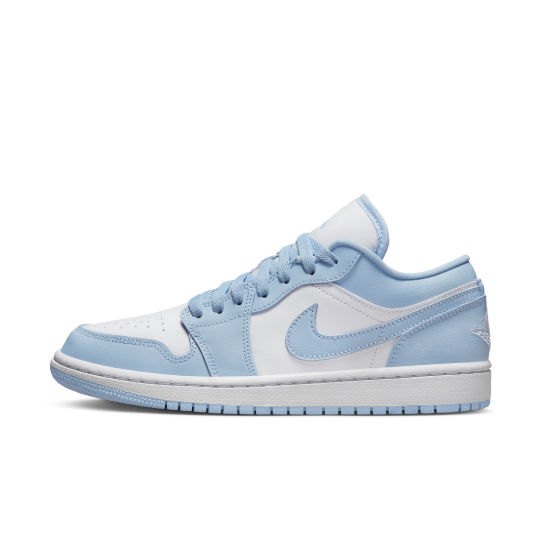 Jordan 1 Low White Ice Blue Aluminium