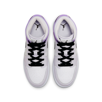 Air Jordan 1 Mid Barely Grape GS