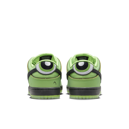 Nike SB Dunk Low Powerpuff Girl Buttercup Green