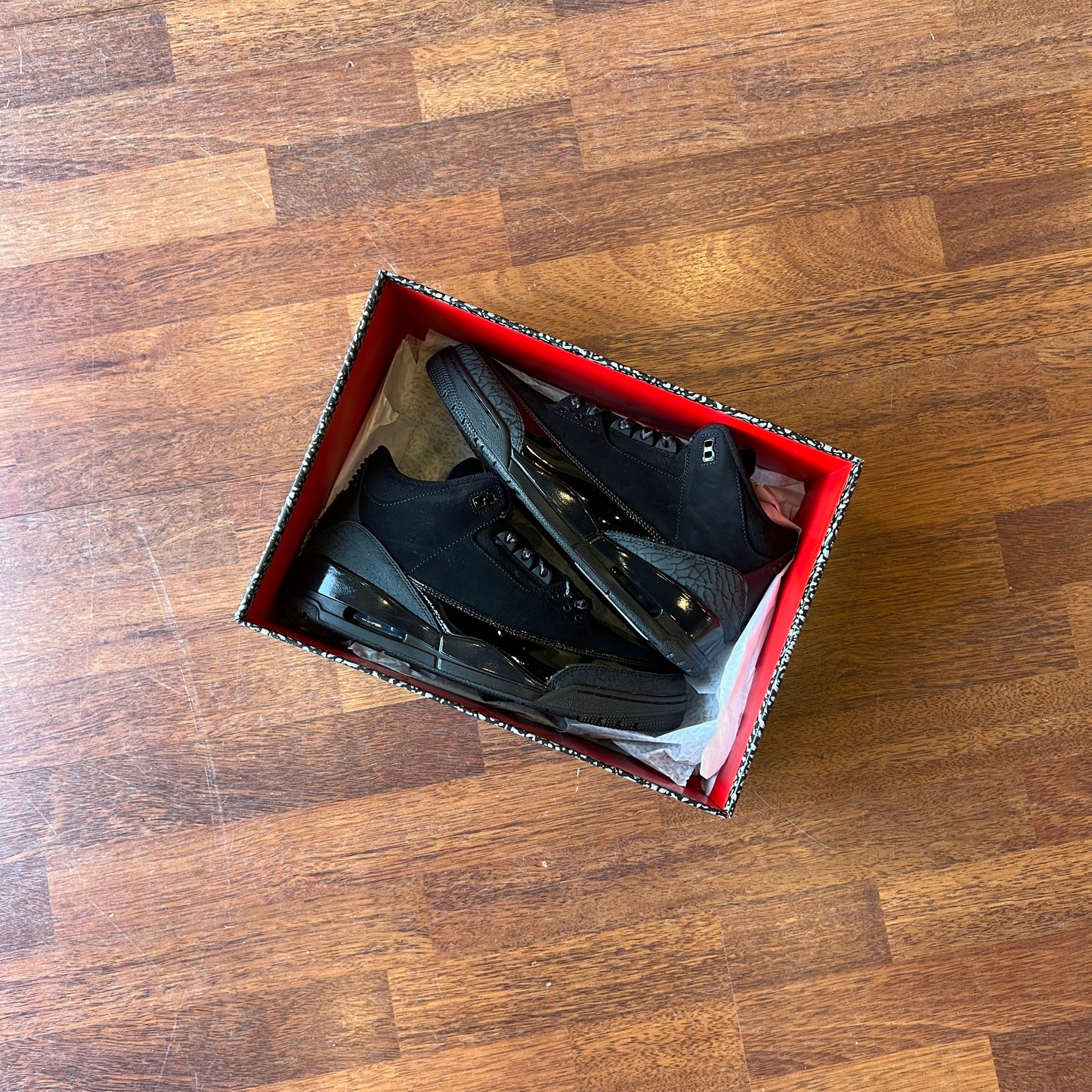 Jordan 3 Retro Black Cat (2025) Taglia 43 (Nuova)