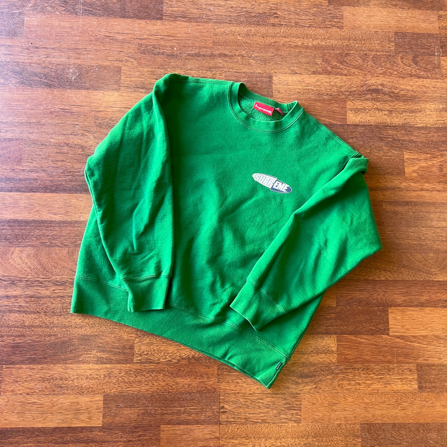 Supreme 212 Crewneck Green Taglia S (Usata)