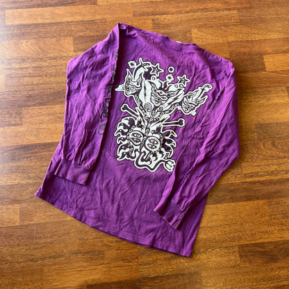 Supreme Clayton Patterson L/S Tee Light Purple Taglia M (Usata)