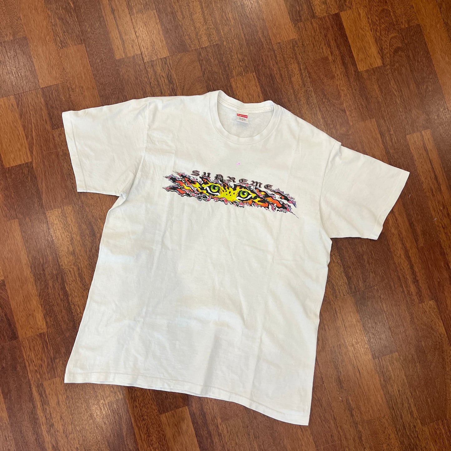 Supreme Eyes Tee White Taglia L (Usata)