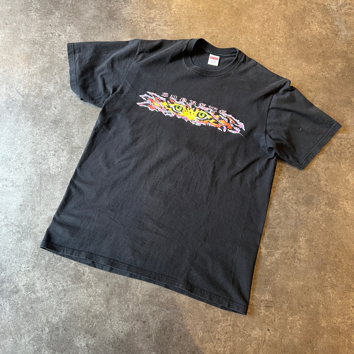 Supreme Eyes Tee Black Taglia L (Usato)