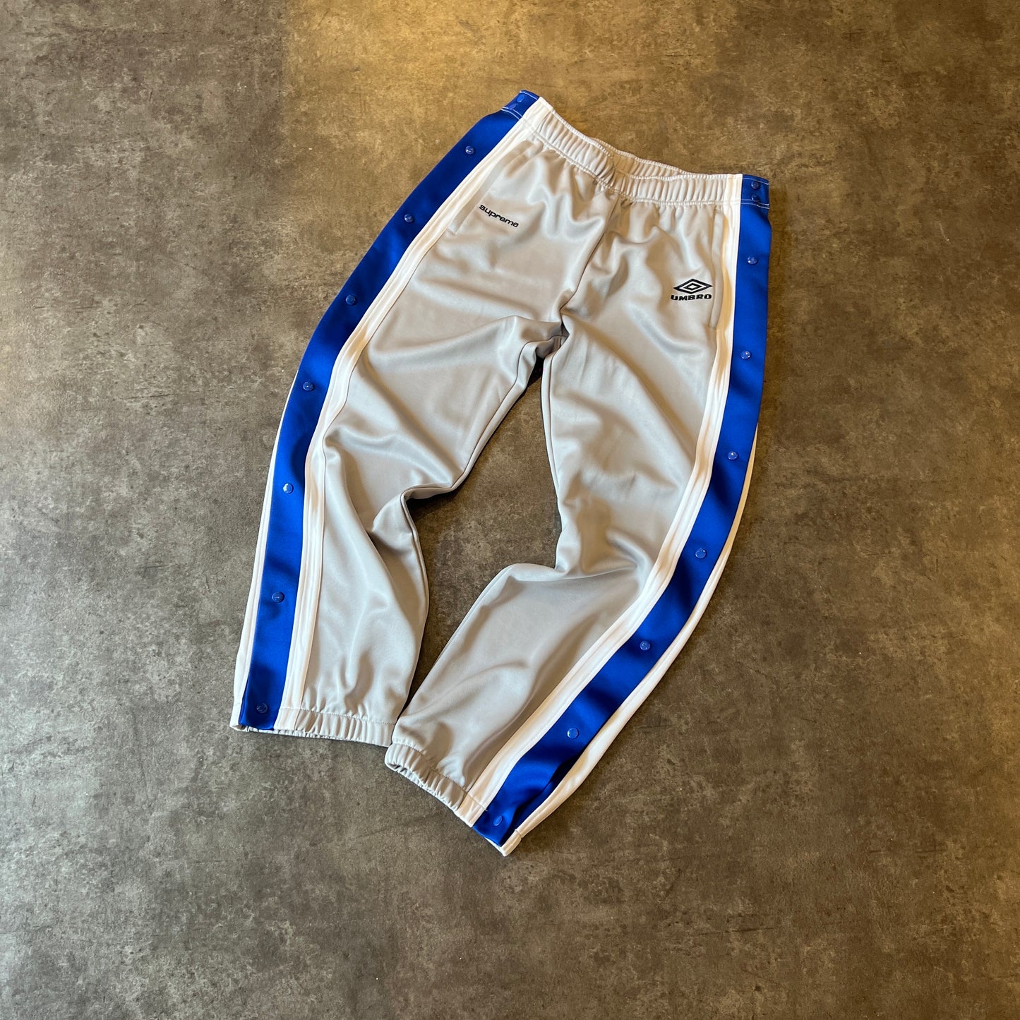 Supreme Umbro Break-Away Track Pant Light Grey Taglia S (Usato)