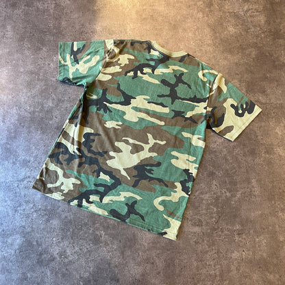 Supreme Arabic Box Logo Tee Woodland Camo Taglia L (Nuova)