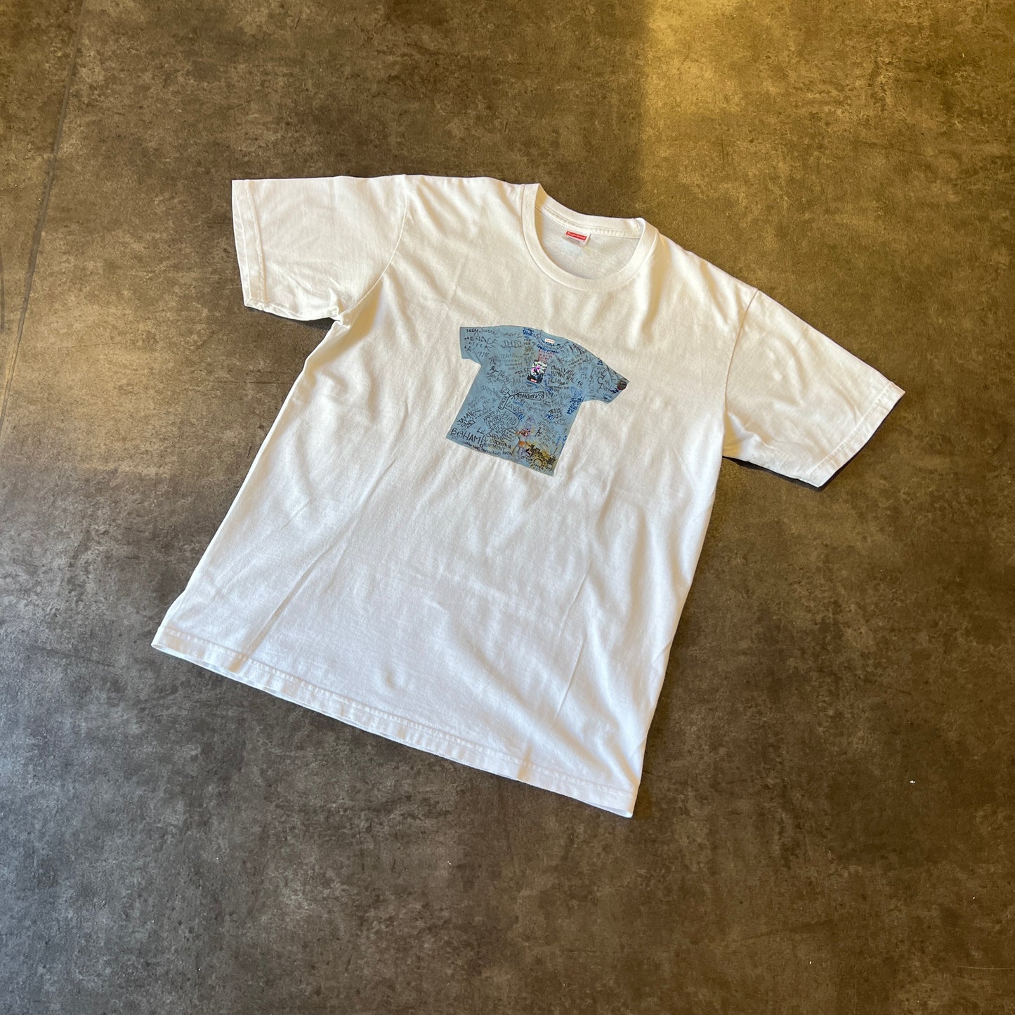 Supreme 30th Anniversary First Tee White Taglia M (Usata)