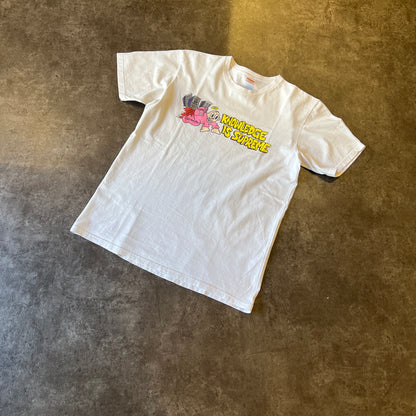 Supreme Knowledge Tee White Taglia M (Usata)