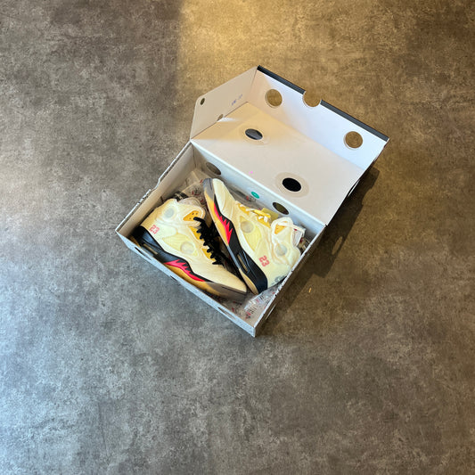 Jordan 5 Retro Off-White Sail Taglia 44.5 (Usato)