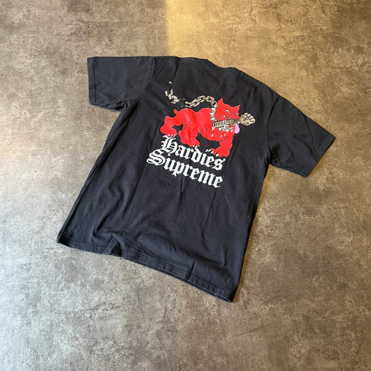 Supreme Hardies Dog Tee Black Taglia L (Usata)