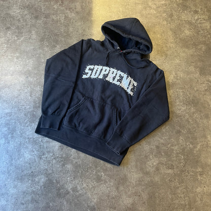 Supreme Water Arc Hooded Sweatshirt Black Taglia M (Usata)