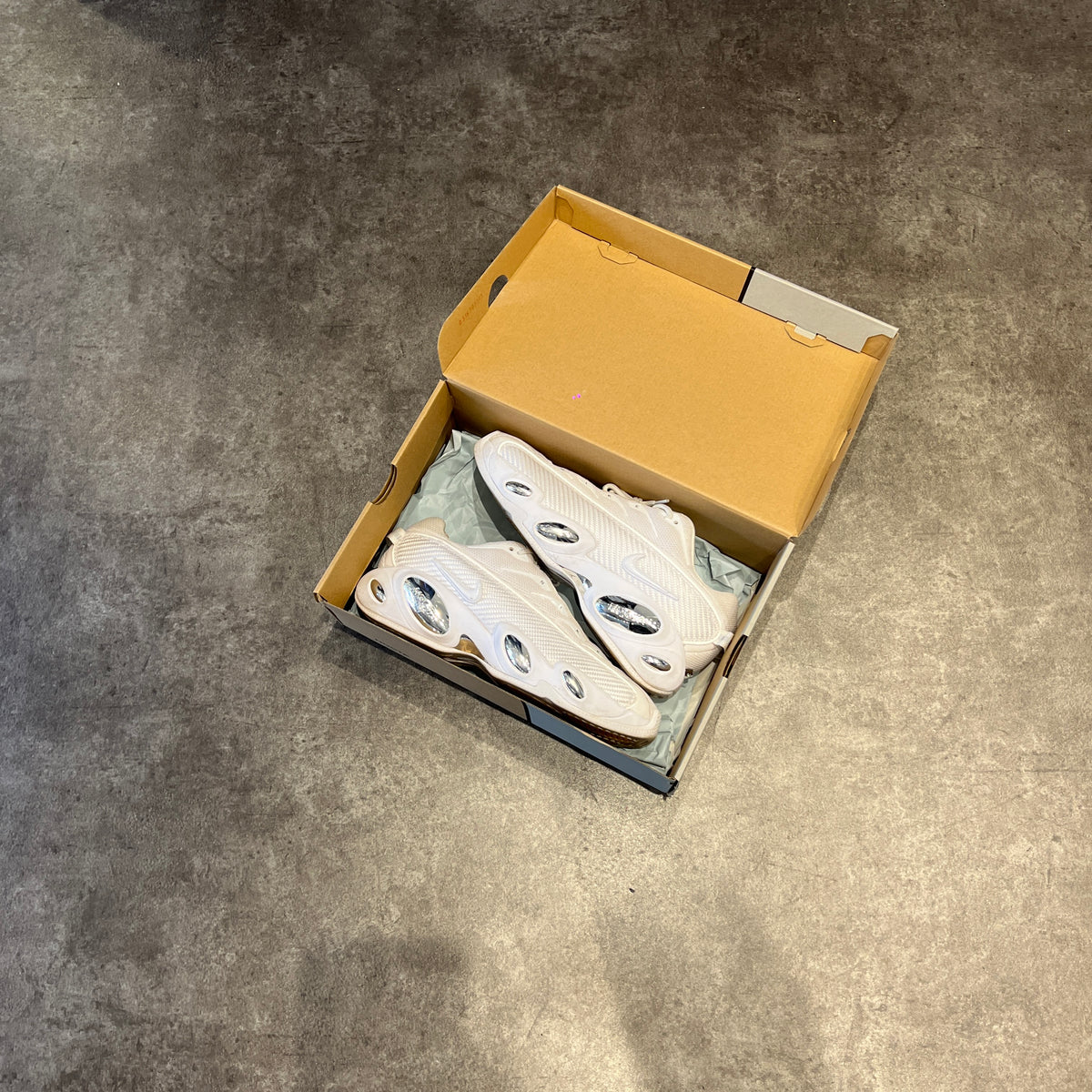 Nike NOCTA Glide Drake White Chrome usate taglia 44.5