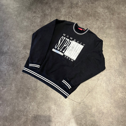 Supreme Team Crewneck Black Taglia XL (Usata)