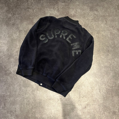 Supreme Boucle Varsity Jacket Black Taglia L (Usato)