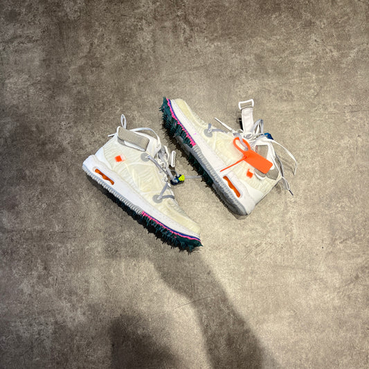 Nike Air Force 1 Mid Off-White White Taglia 44 NO BOX (Usato)