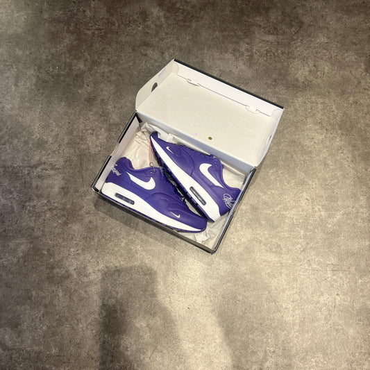 Nike Air Max 1 '87 SP Supreme Varsity Purple Taglia 43 (Nuovo)