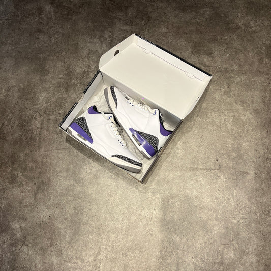 Jordan 3 Retro Dark Iris Taglia 46 (Usato)