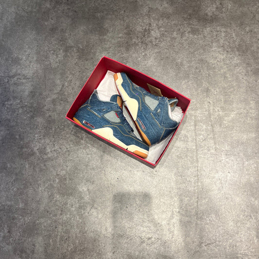 Jordan 4 Retro Levi's Denim (Blank Tag) nuove taglia 42.5