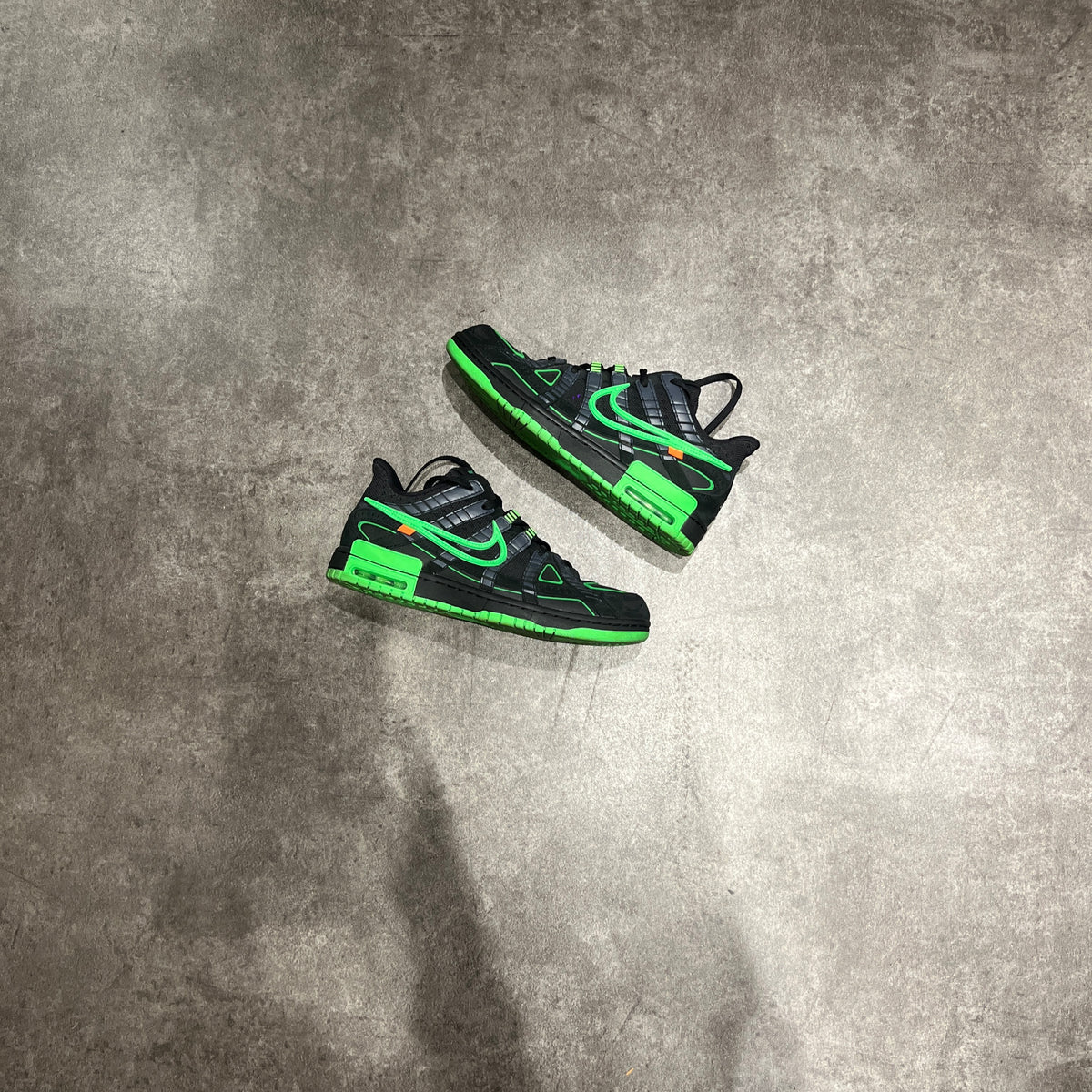 Nike Air Rubber Dunk Off-White Green Strike – Usate, Taglia EU 42.5