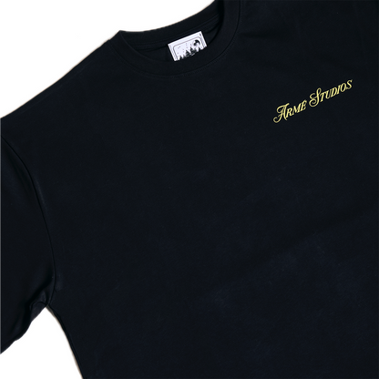 Armé Studios Let Me Ride Tee Black Yellow